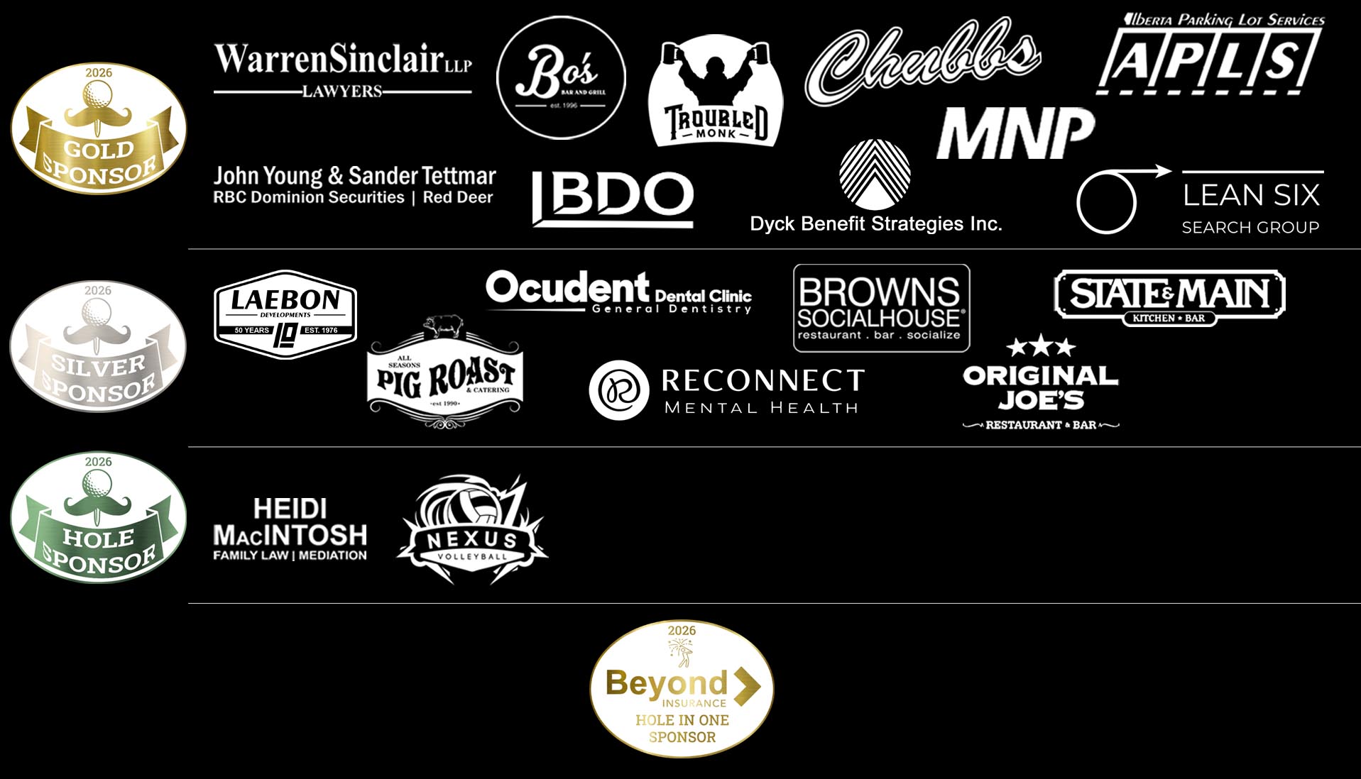 2026 PAPP Sponsor Banner